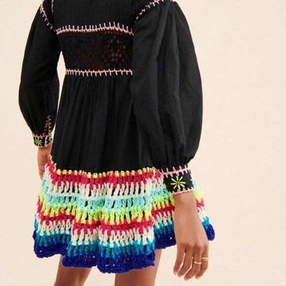 NWT CeliaB Scarlett Mixed Media Dress - Picture 4 of 12